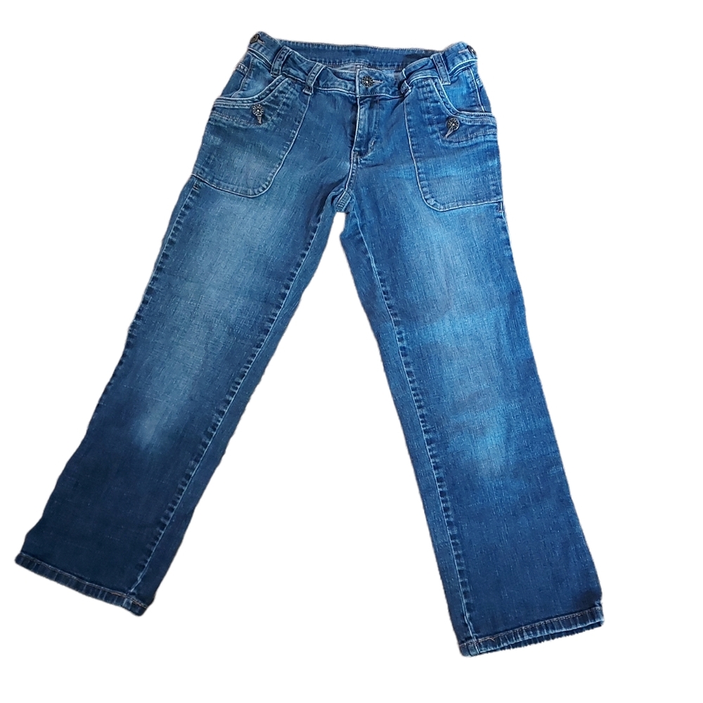 Blue Jeans 2 Straight Relaxed 99% Cotton Woman pants